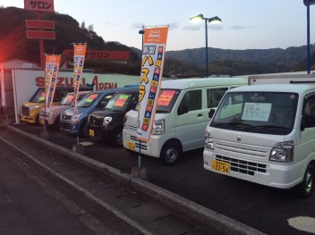 いよいよ新型ハスラーが来ます！そして大特価ワゴンＲ、展示中！